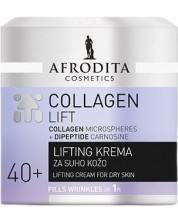 Afrodita Collagen Lift Krema za suhu kožu, 40+, 50 ml